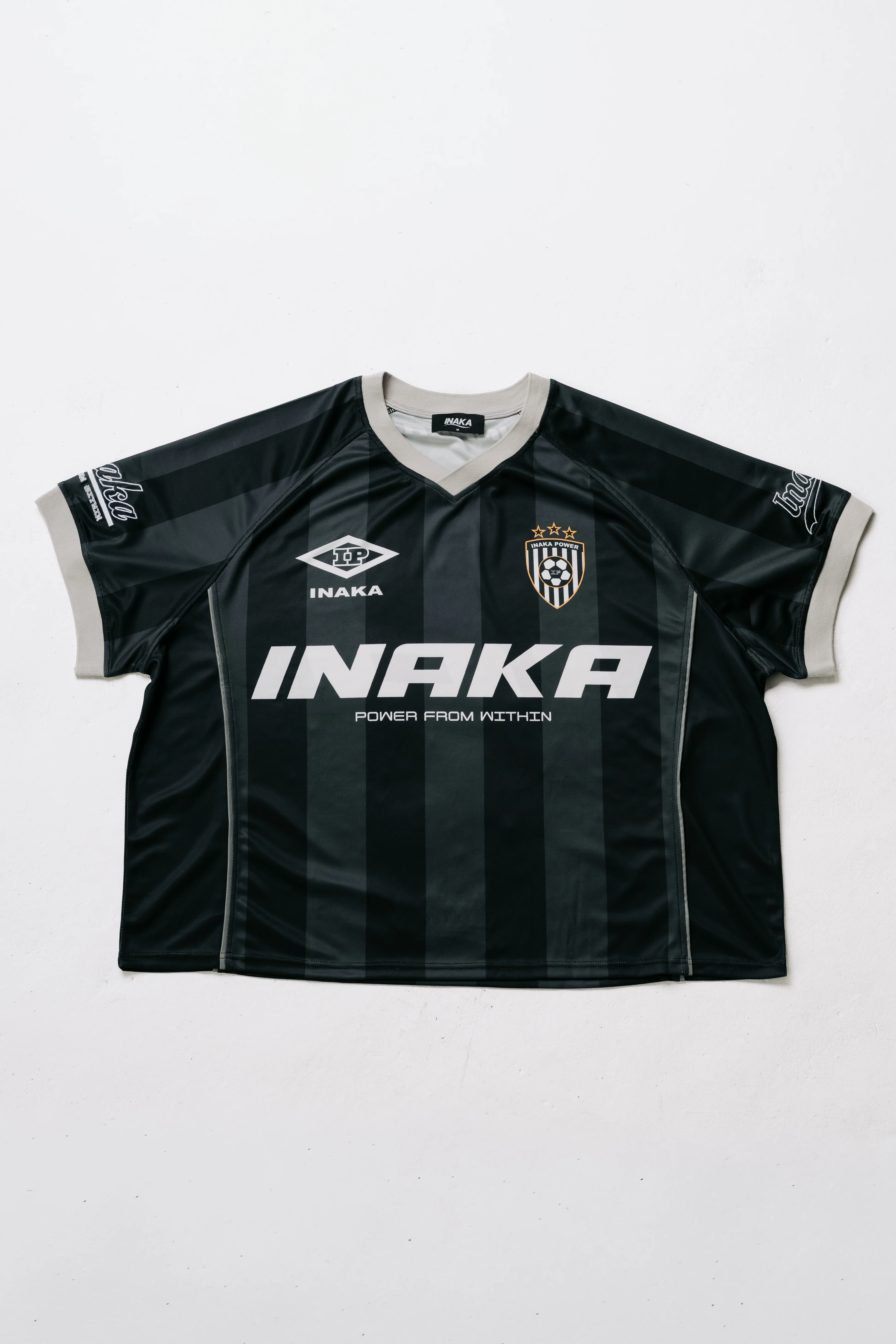 FC INAKA CROPPED JERSEY - BLACK - Image 6