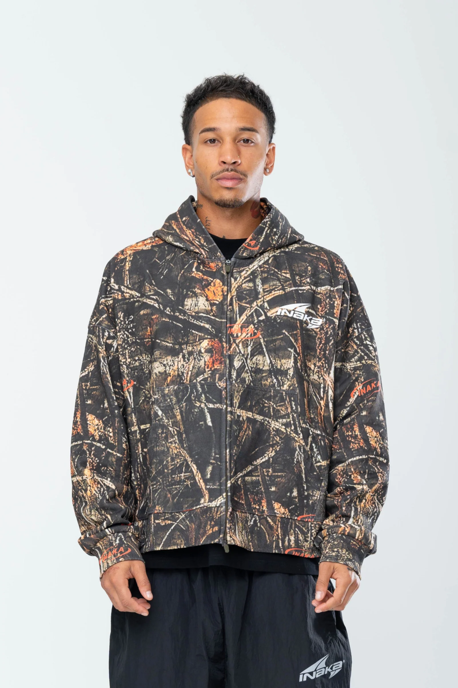 SUMMIT DOUBLE ZIP HOODIE - TUNDRA CAMO