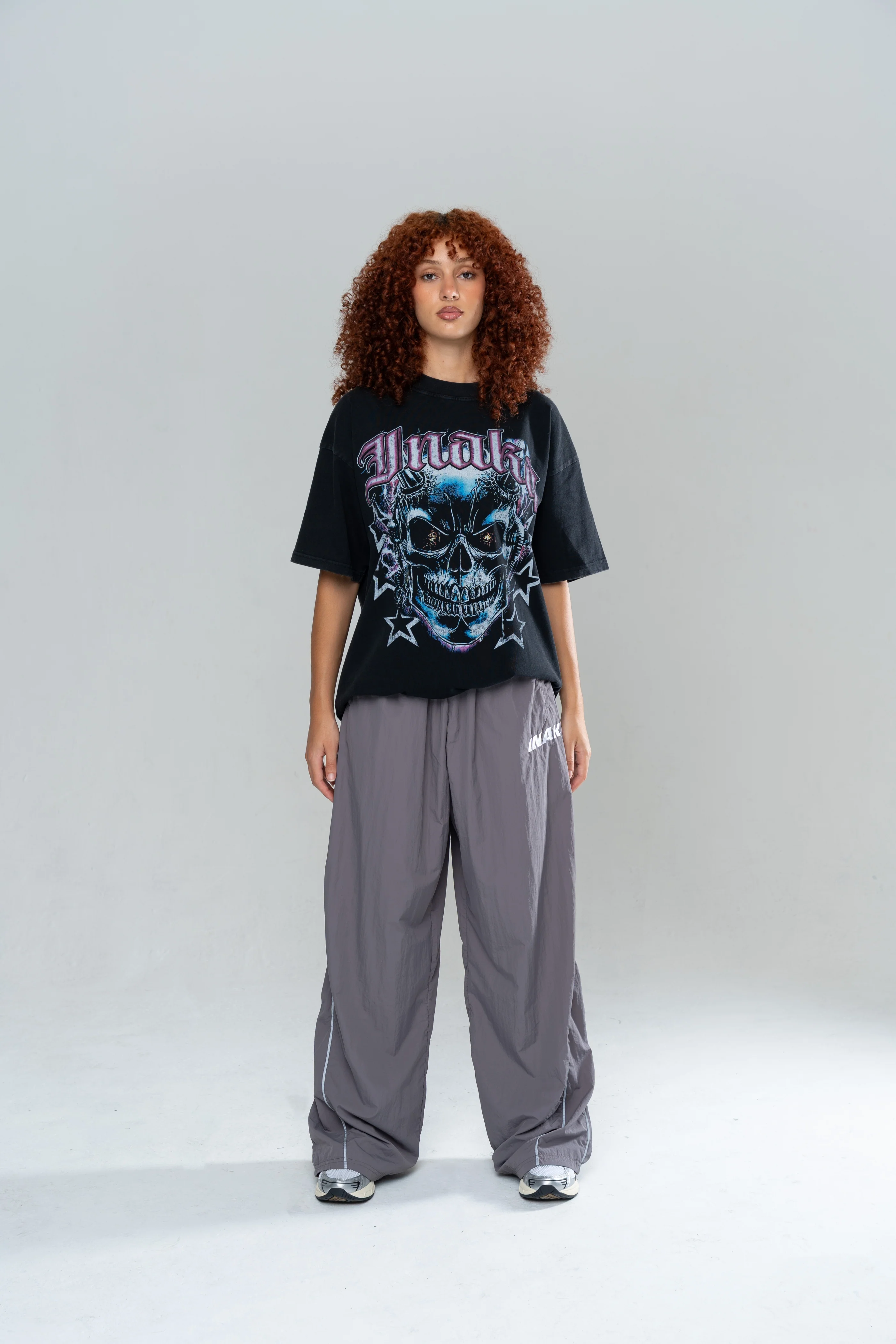 ICONIC BAGGY TRACKPANTS - STONE - Image 5