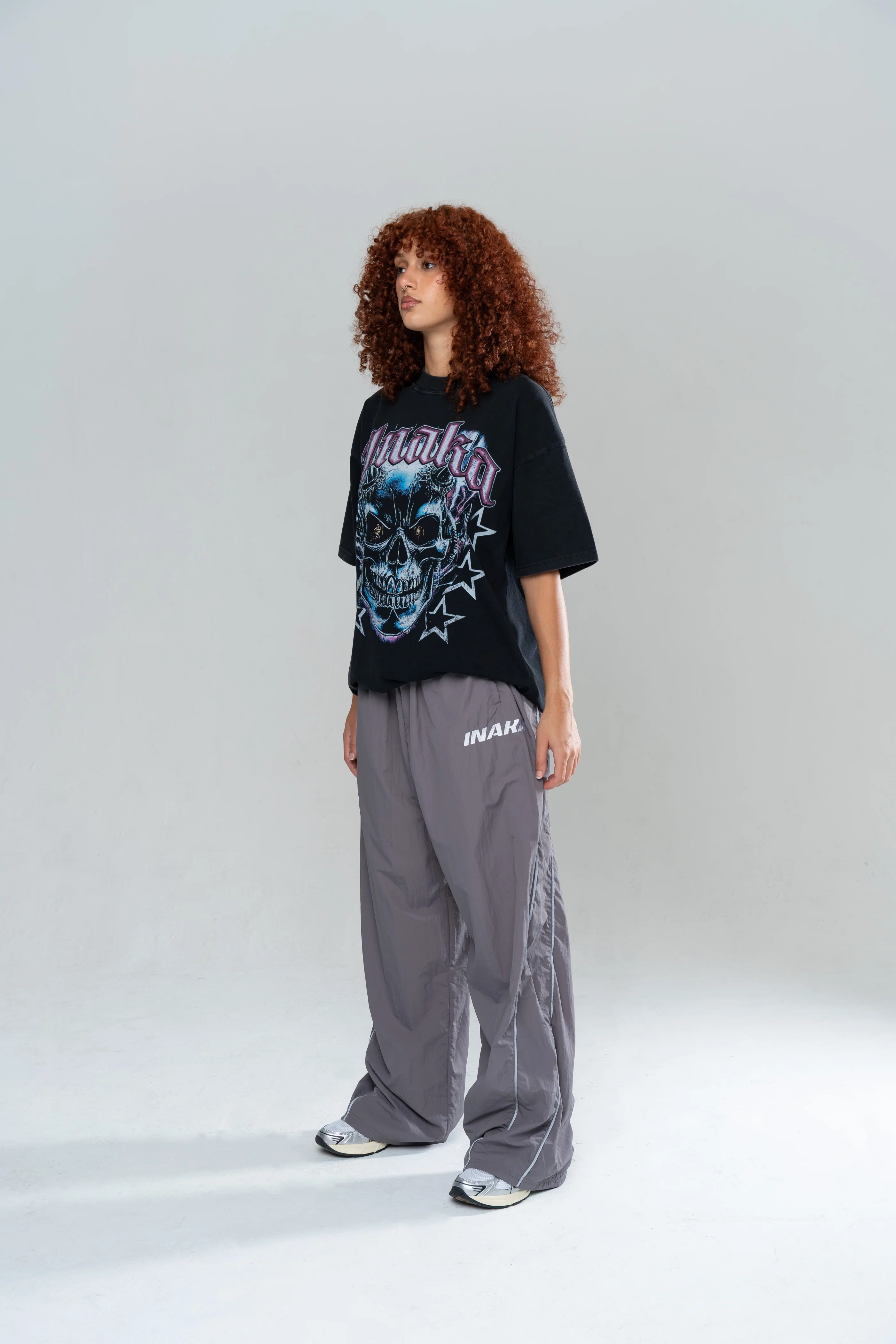 ICONIC BAGGY TRACKPANTS - STONE - Image 6