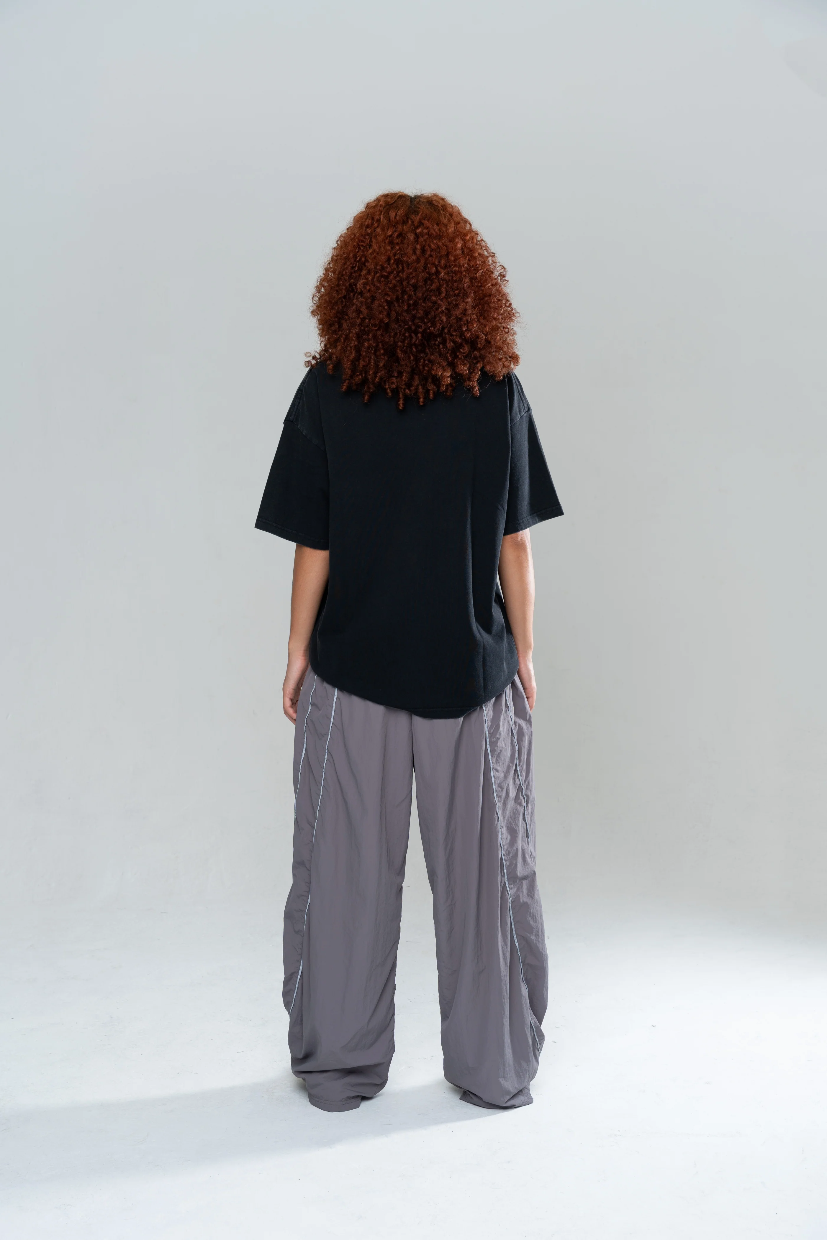 ICONIC BAGGY TRACKPANTS - STONE - Image 7