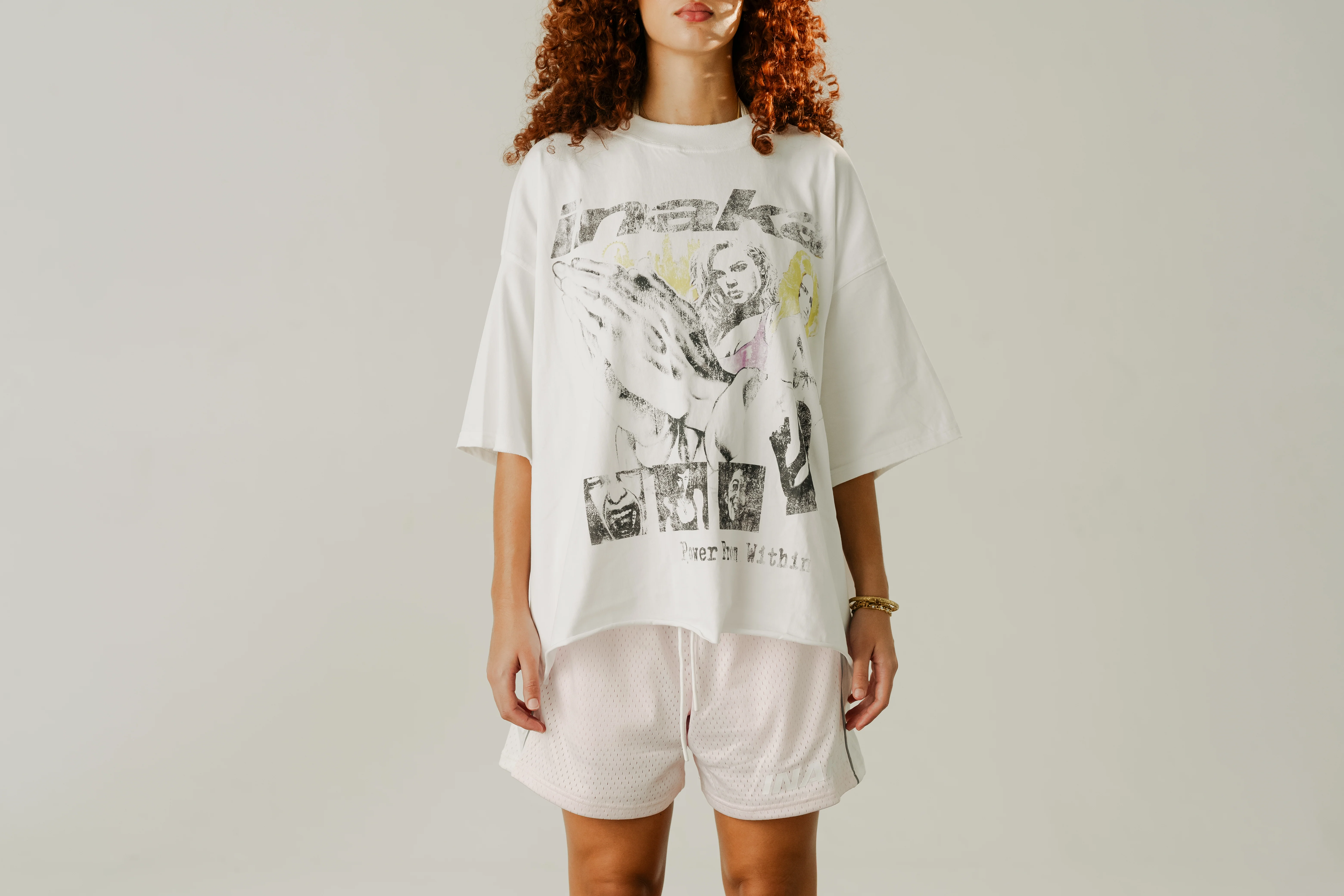 OCEAN BLUE CROPPED TEE - Image 4