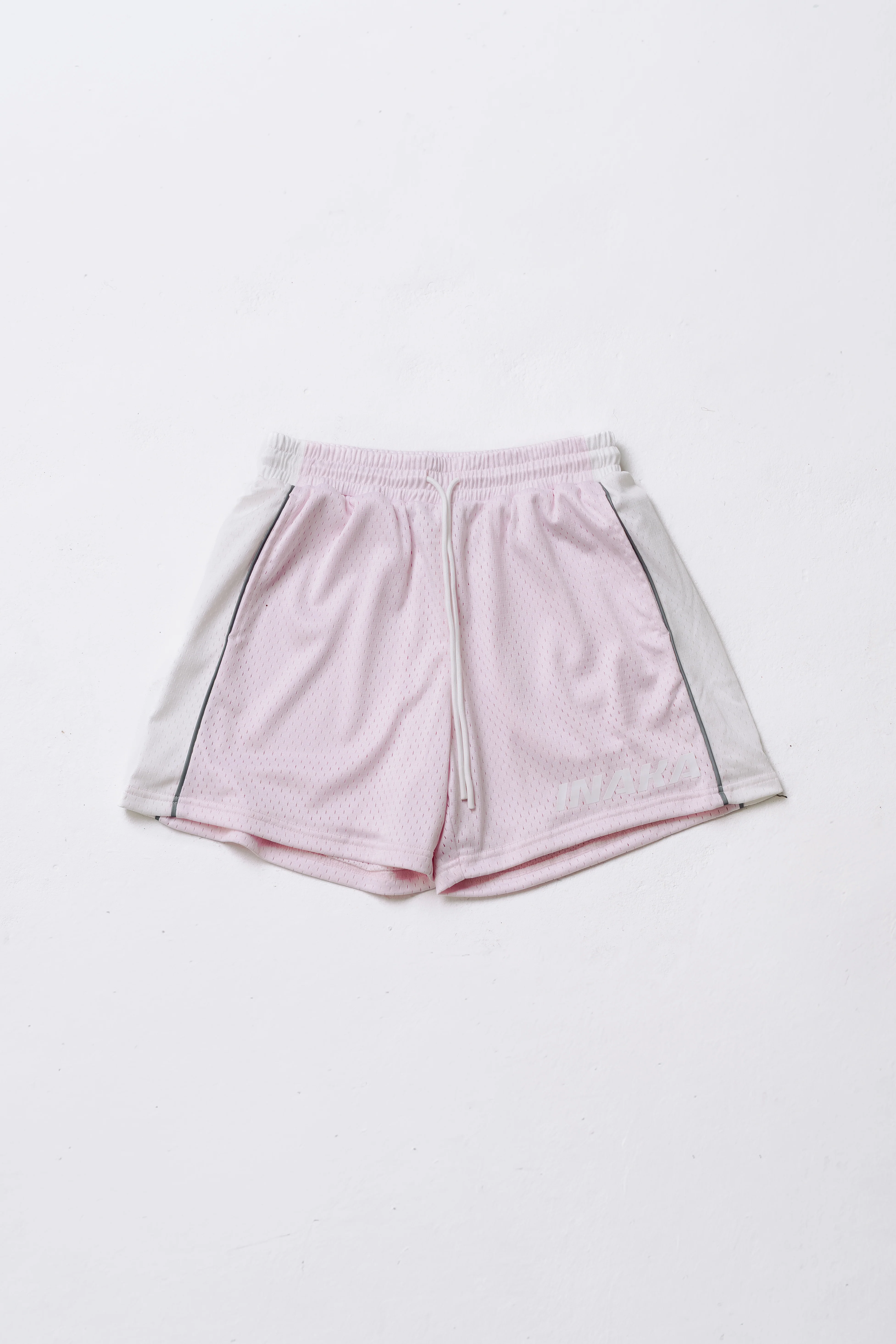 VARSITY MESH SHORTS - PINK