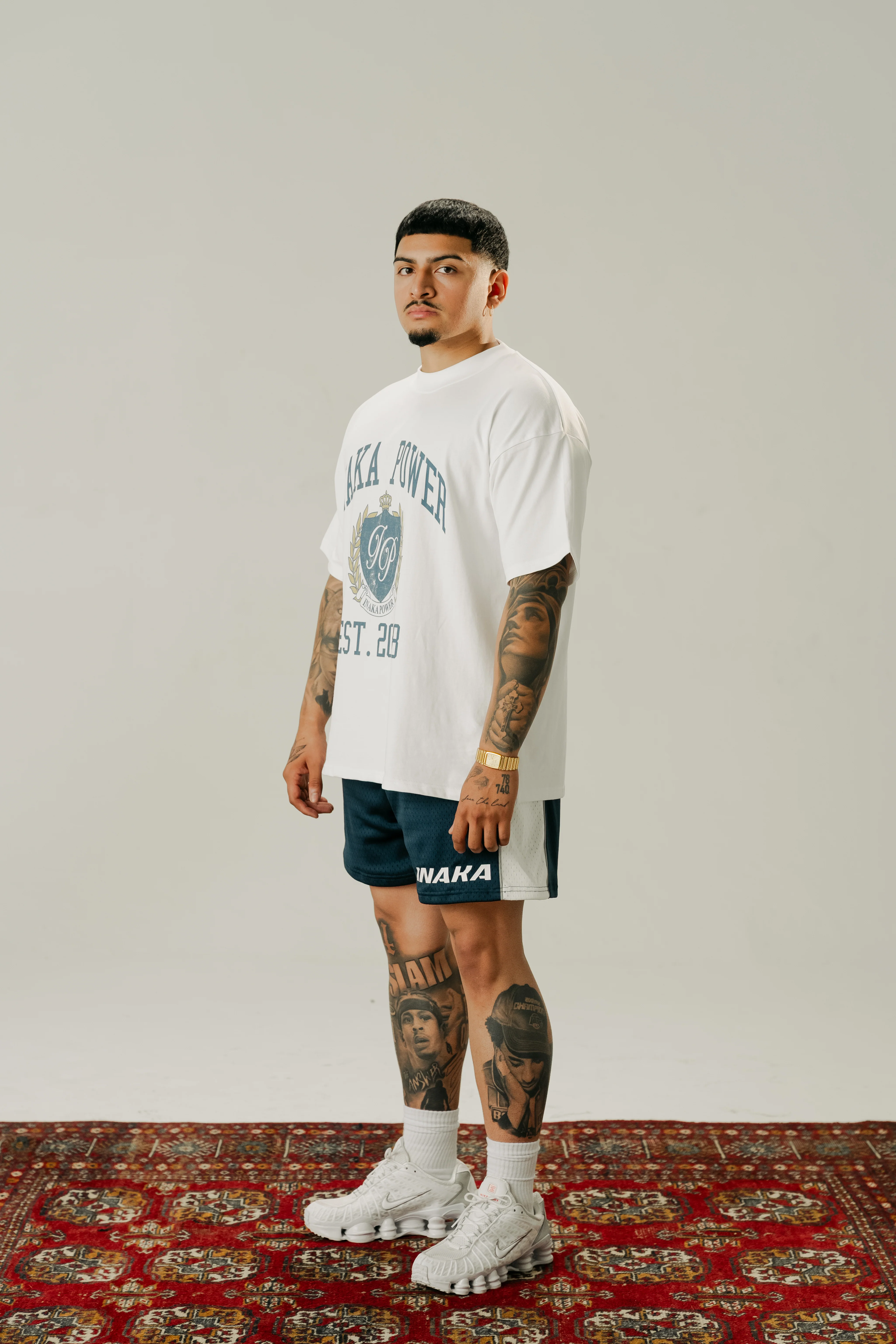 VARSITY MESH SHORTS - NAVY - Image 3