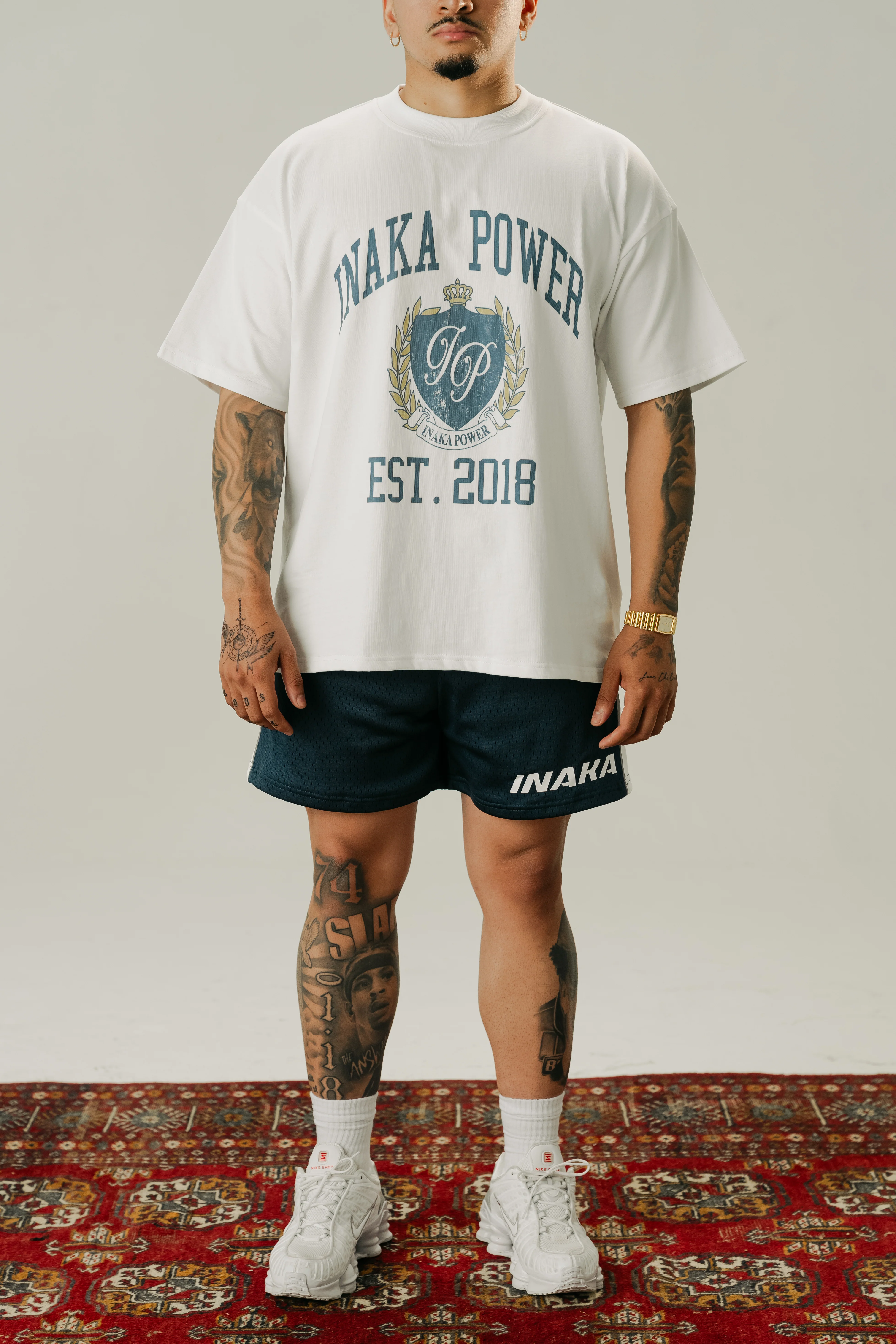 VARSITY MESH SHORTS - NAVY - Image 5